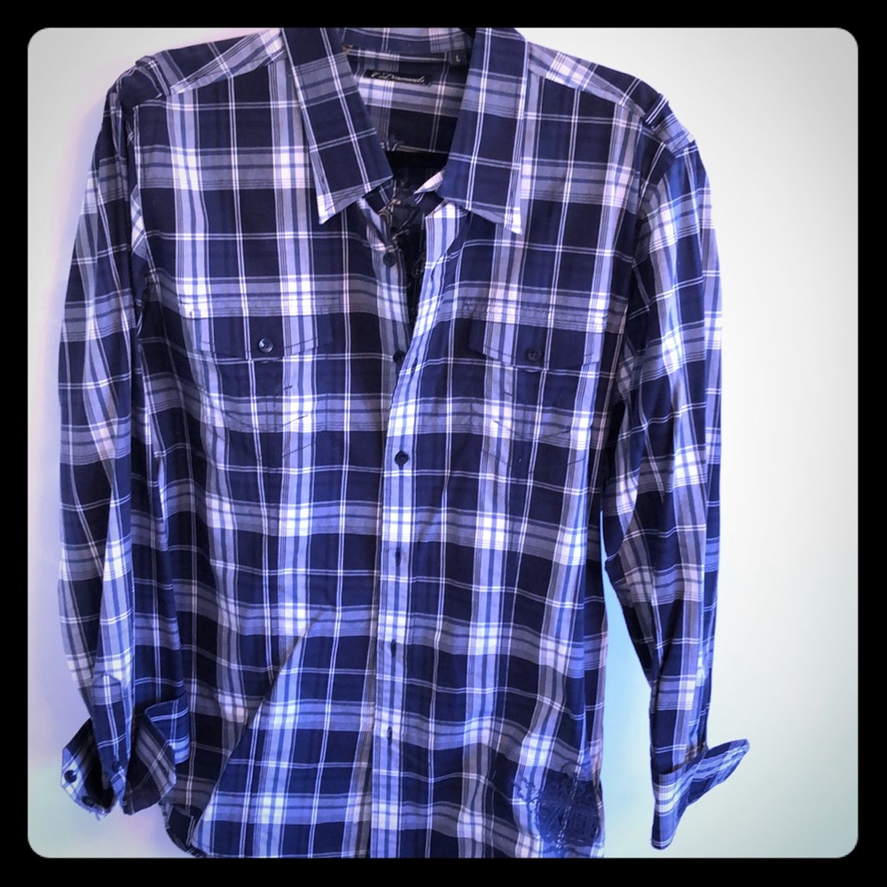 7 Diamonds Men’s Dress Shirt